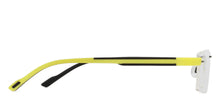 Load image into Gallery viewer, Black Rectangle Rimless Unisex Eyeglasses by Lenskart Air Online-126505