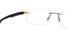 Load image into Gallery viewer, Black Rectangle Rimless Unisex Eyeglasses by Lenskart Air Online-126505