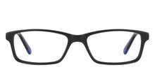 Load image into Gallery viewer, Black Rectangle Full Rim Unisex Eyeglasses by Vincent Chase VC-127513