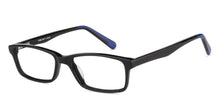 Load image into Gallery viewer, Black Rectangle Full Rim Unisex Eyeglasses by Vincent Chase VC-127513