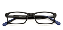 Load image into Gallery viewer, Black Rectangle Full Rim Unisex Eyeglasses by Vincent Chase VC-127513