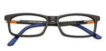 Load image into Gallery viewer, Black Rectangle Full Rim Unisex Eyeglasses by Vincent Chase VC-127519