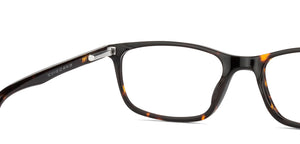Tortoise Rectangle Full Rim Unisex Eyeglasses by Vincent Chase Online-139197