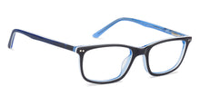 Load image into Gallery viewer, Blue Rectangle Full Rim Unisex Eyeglasses by Vincent Chase VC-127522