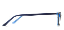 Load image into Gallery viewer, Blue Rectangle Full Rim Unisex Eyeglasses by Vincent Chase VC-127522