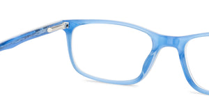 Blue Rectangle Full Rim Unisex Eyeglasses by Vincent Chase VC-127522