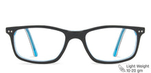 Load image into Gallery viewer, Blue Rectangle Full Rim Unisex Eyeglasses by Vincent Chase Computer Glasses-147518