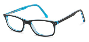 Blue Rectangle Full Rim Unisex Eyeglasses by Vincent Chase Computer Glasses-147518