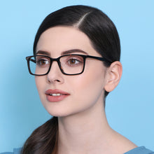 Load image into Gallery viewer, Tortoise Rectangle Full Rim Unisex Eyeglasses by Vincent Chase Online-127536