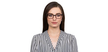 Load image into Gallery viewer, Black Rectangle Full Rim Unisex Eyeglasses by Vincent Chase Online-127537