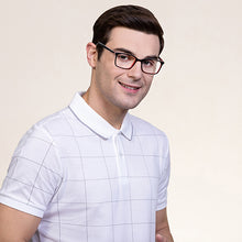 Load image into Gallery viewer, Black Rectangle Full Rim Unisex Eyeglasses by Vincent Chase Online-127537
