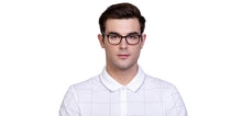 Load image into Gallery viewer, Black Rectangle Full Rim Unisex Eyeglasses by Vincent Chase Online-127537