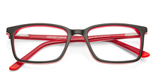 Load image into Gallery viewer, Black Rectangle Full Rim Unisex Eyeglasses by Vincent Chase Online-127537