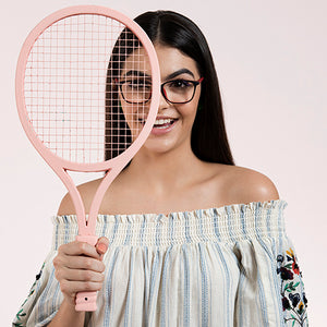 Black Wayfarer Full Rim Unisex Eyeglasses by Lenskart Air Online-127493