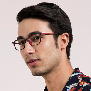 Black Wayfarer Full Rim Unisex Eyeglasses by Lenskart Air Online-127493