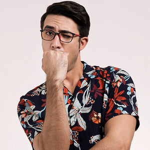 Black Wayfarer Full Rim Unisex Eyeglasses by Lenskart Air Online-127493