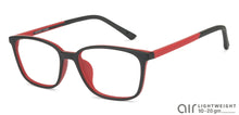 Load image into Gallery viewer, Black Wayfarer Full Rim Unisex Eyeglasses by Lenskart Air Online-127493