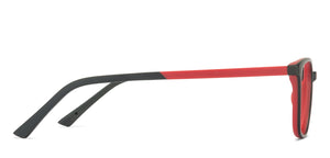 Black Wayfarer Full Rim Unisex Eyeglasses by Lenskart Air Online-127493