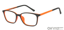 Load image into Gallery viewer, Black Wayfarer Full Rim Unisex Eyeglasses by Lenskart Air Online-127494