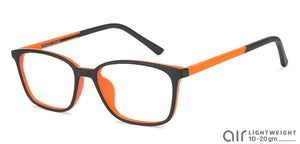 Black Wayfarer Full Rim Unisex Eyeglasses by Lenskart Air Online-127494