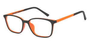 Black Wayfarer Full Rim Unisex Eyeglasses by Lenskart Air Online-127494