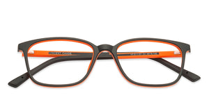 Black Wayfarer Full Rim Unisex Eyeglasses by Lenskart Air Online-127494