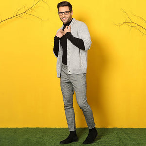Black Rectangle Full Rim Unisex Eyeglasses by Lenskart Air Online-127497