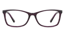 Load image into Gallery viewer, Purple Rectangle Full Rim Unisex Eyeglasses by Vincent Chase VC-128537