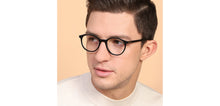 Load image into Gallery viewer, Black Round Full Rim Unisex Eyeglasses by Vincent Chase Online-138883