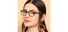 Load image into Gallery viewer, Black Round Full Rim Unisex Eyeglasses by Vincent Chase Online-138883