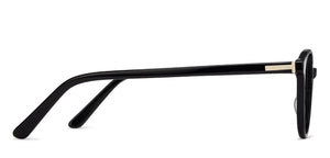 Black Round Full Rim Unisex Eyeglasses by Vincent Chase Online-138883