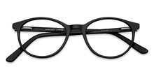 Load image into Gallery viewer, Black Round Full Rim Unisex Eyeglasses by Vincent Chase Online-138883