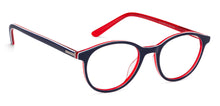 Load image into Gallery viewer, Blue Round Full Rim Unisex Eyeglasses by Vincent Chase Computer Glasses-134056