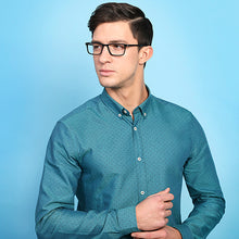 Load image into Gallery viewer, Black Rectangle Full Rim Unisex Eyeglasses by Vincent Chase-203070