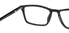 Load image into Gallery viewer, Black Rectangle Full Rim Unisex Eyeglasses by Vincent Chase-203070