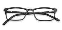 Load image into Gallery viewer, Black Rectangle Full Rim Unisex Eyeglasses by Vincent Chase-203070