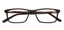 Load image into Gallery viewer, Tortoise Rectangle Full Rim Unisex Eyeglasses by Vincent Chase Online-139019