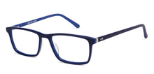 Load image into Gallery viewer, Blue Rectangle Full Rim Unisex Eyeglasses by Vincent Chase-128545