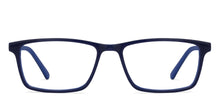 Load image into Gallery viewer, Blue Rectangle Full Rim Unisex Eyeglasses by Vincent Chase-128545
