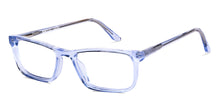 Load image into Gallery viewer, Blue Rectangle Full Rim Unisex Eyeglasses by Vincent Chase-149527