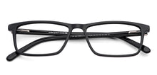 Load image into Gallery viewer, Black Rectangle Full Rim Unisex Eyeglasses by Vincent Chase Computer Glasses-149548