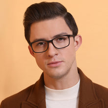 Load image into Gallery viewer, Brown Rectangle Full Rim Unisex Eyeglasses by Vincent Chase Online-128548
