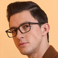 Load image into Gallery viewer, Brown Rectangle Full Rim Unisex Eyeglasses by Vincent Chase Online-128548