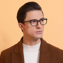 Load image into Gallery viewer, Brown Rectangle Full Rim Unisex Eyeglasses by Vincent Chase Online-128548