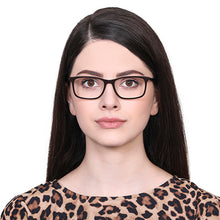 Load image into Gallery viewer, Brown Rectangle Full Rim Unisex Eyeglasses by Vincent Chase Online-128548