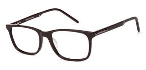 Brown Rectangle Full Rim Unisex Eyeglasses by Vincent Chase Online-128548