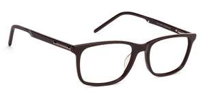 Brown Rectangle Full Rim Unisex Eyeglasses by Vincent Chase Online-128548