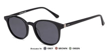 Load image into Gallery viewer, Black Round Full Rim Unisex Eyeglasses by Vincent Chase Online-134155