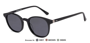 Black Round Full Rim Unisex Eyeglasses by Vincent Chase Online-134155