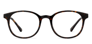 Tortoise Round Full Rim Unisex Eyeglasses by Vincent Chase Online-136237